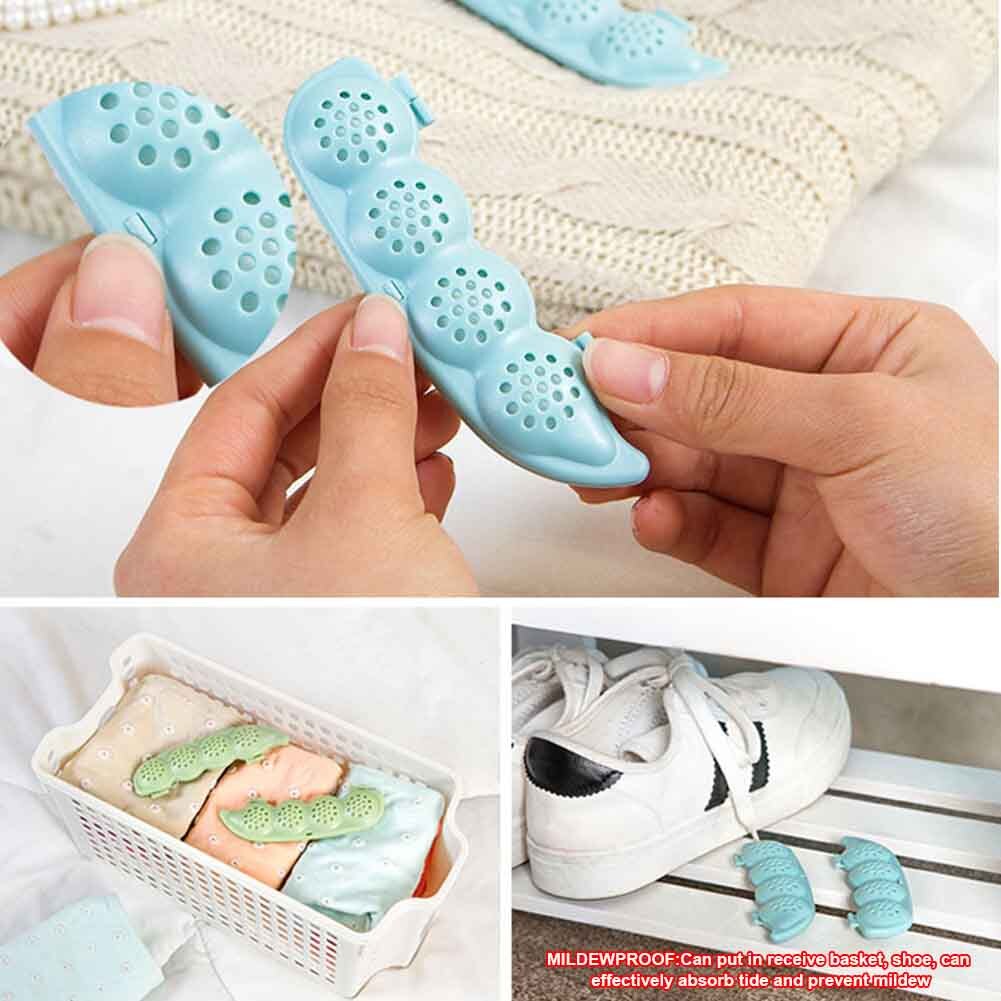 For Clothing Closet Pea Pod Shape Camphor Ball Home Office Deodorant Deterrent Wardrobe Drawer Moldproof Practical Replacement