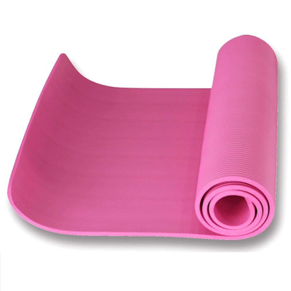 Durable High Density Eco-friendly Anti-Slip Nontoxic Exercise NBR Yoga practical Mat for Yoga Pilates