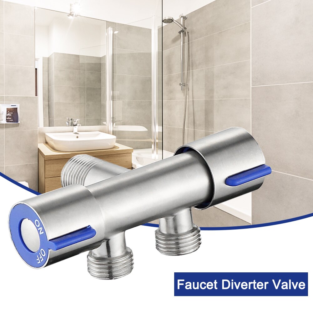 3-weg omschakelventiel kraan, wastafel douche adapter, klep kraan douche, gootsteen klep omschakelaar, kraan keuken splitter voor keuken of badkamer, kraan badkamer wastafel reserveonderdelen