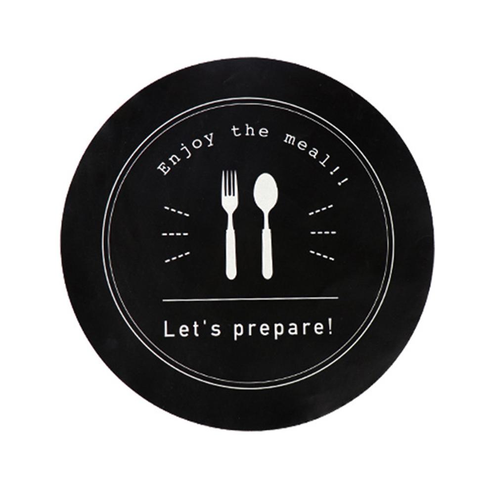 Protective Pad For Induction Cooker Stove Mat Pad Cooktops Magnetic Non-slip Silicone Scratch Protector Kitchen Accessories: Black