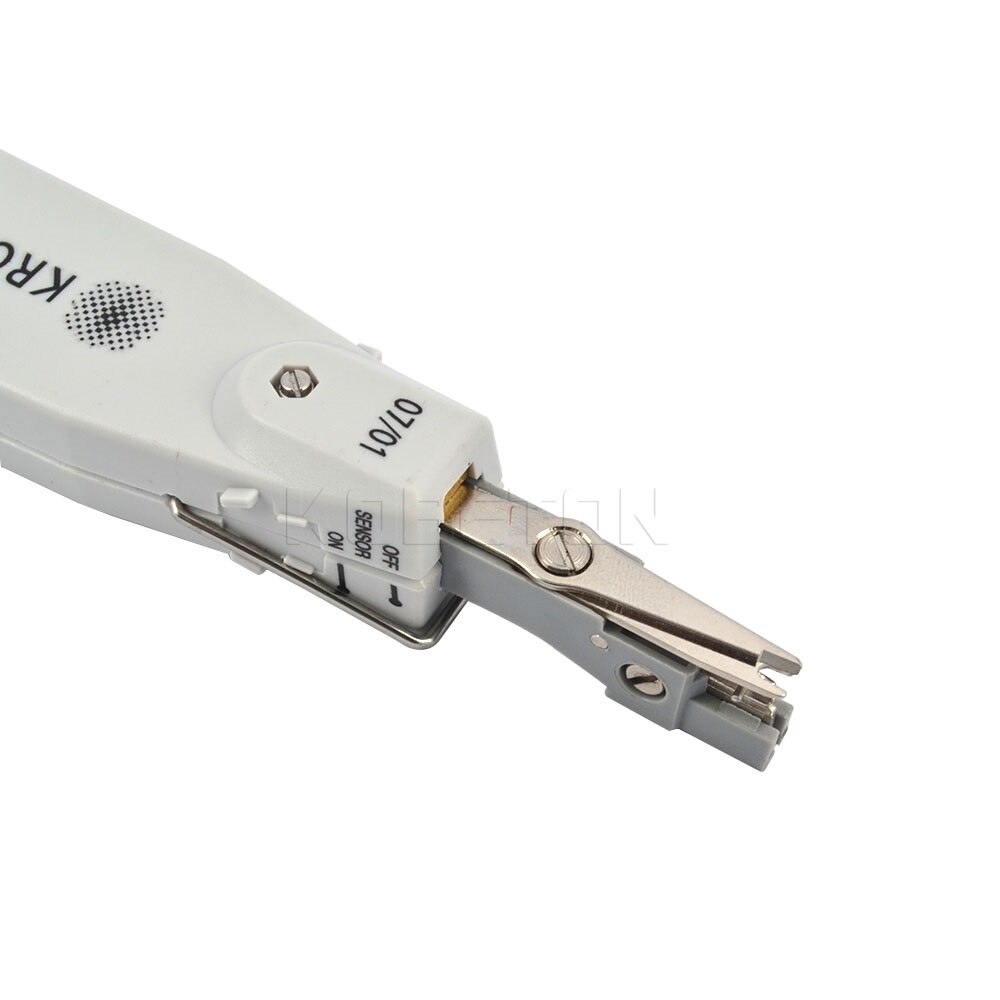 kebidumei Punch Down Tool KRONE LSA-Plus Punch Down Tool with Sensor Network Lan Punch Tool RJ11 RJ45 Cat5