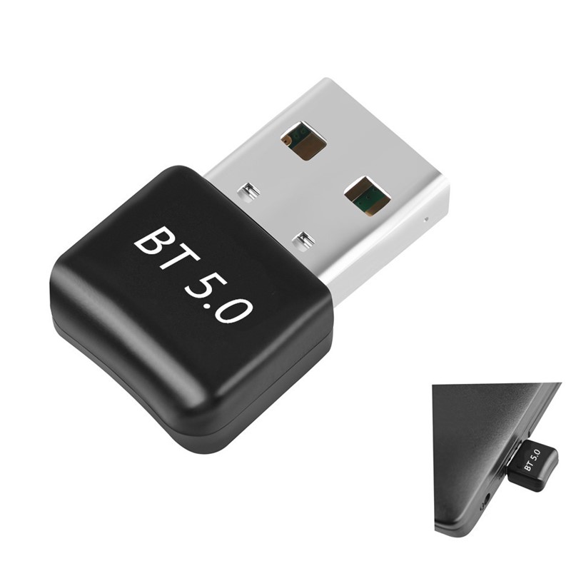 USB Bluetooth 5,0 Adapter Bluetooth 5,0 Absender Bluetooth Empfänger Mini Audio- Adapter für Computer PC Laptop Musik