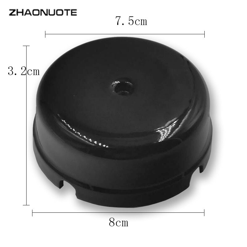 4pcs Wall Switch Socket Ceramic Wire Junction Boxes Electrical Mounting Box