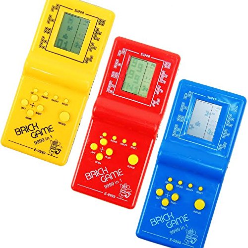 Plastic Tetris Hand Held Game Speler Lcd Elektronische Game Speelgoed Pocket Game Console Classic Childhood Voor Handheld Gaming