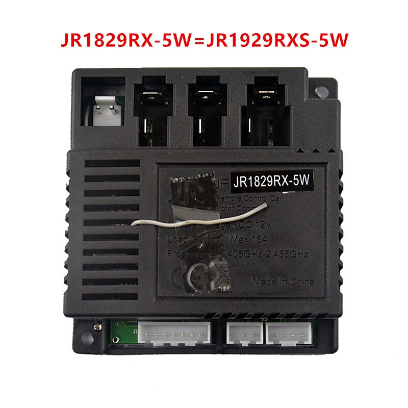 JR1829RX-5W Kinderen Elektrische Auto Bluetooth Afstandsbediening Ontvanger, JR1929RXS-5W Baby Auto Glad Start Ontvanger Controller: JR1829RX-5W