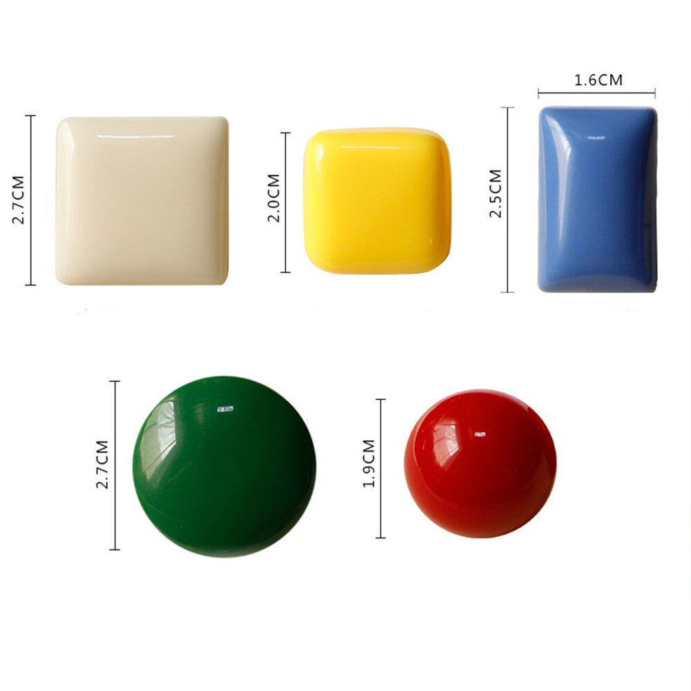 Chadestinty jaune rouge bleu géométrique Rectangle carré rond résine pince boucle d'oreille pour les femmes sans Piercing oreille Clips boucles d'oreilles bijoux