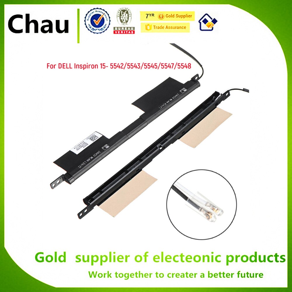 Antenas sem fio para dell inspiron 15m 5547 5548 5545 5542 f6t7j › antenas wi-fi