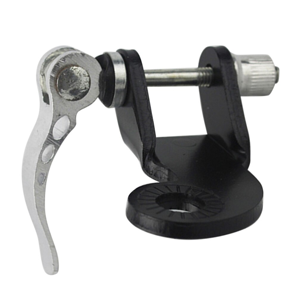 Universal Bike Trailer Coupler Steel Linker Trailer Hitch Adapter Mount Attachment with 2pcs Quick Release Rod (Black)