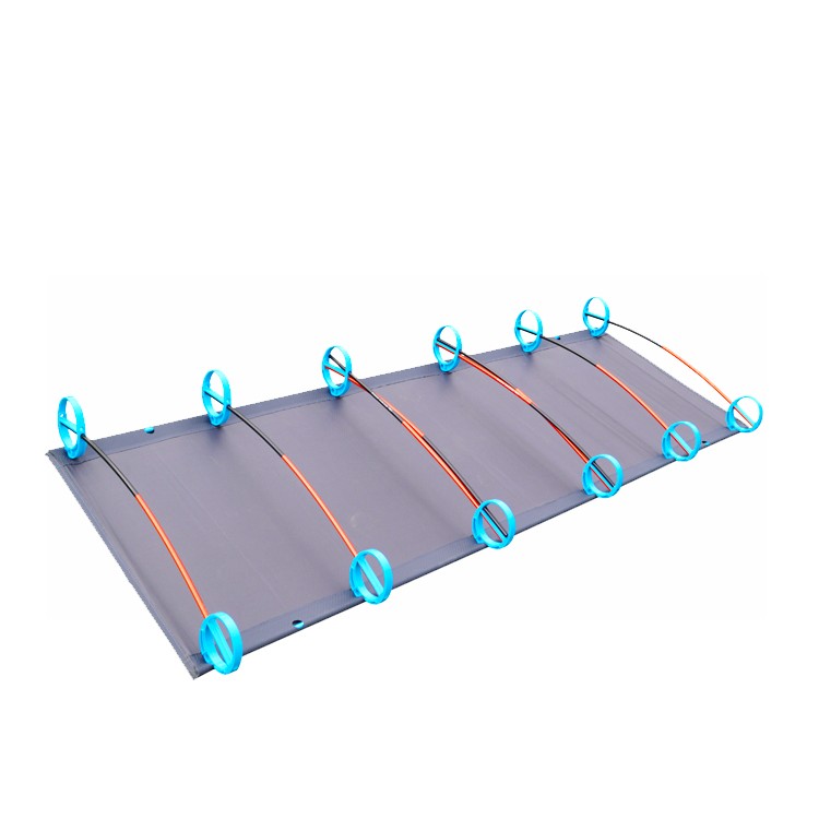 Portable Ultralight Folding Single Camp Bed Travel Cot Tent Bed Aluminium Alloy Metal Frame Outdoor Camping Hiking Fishing Beds