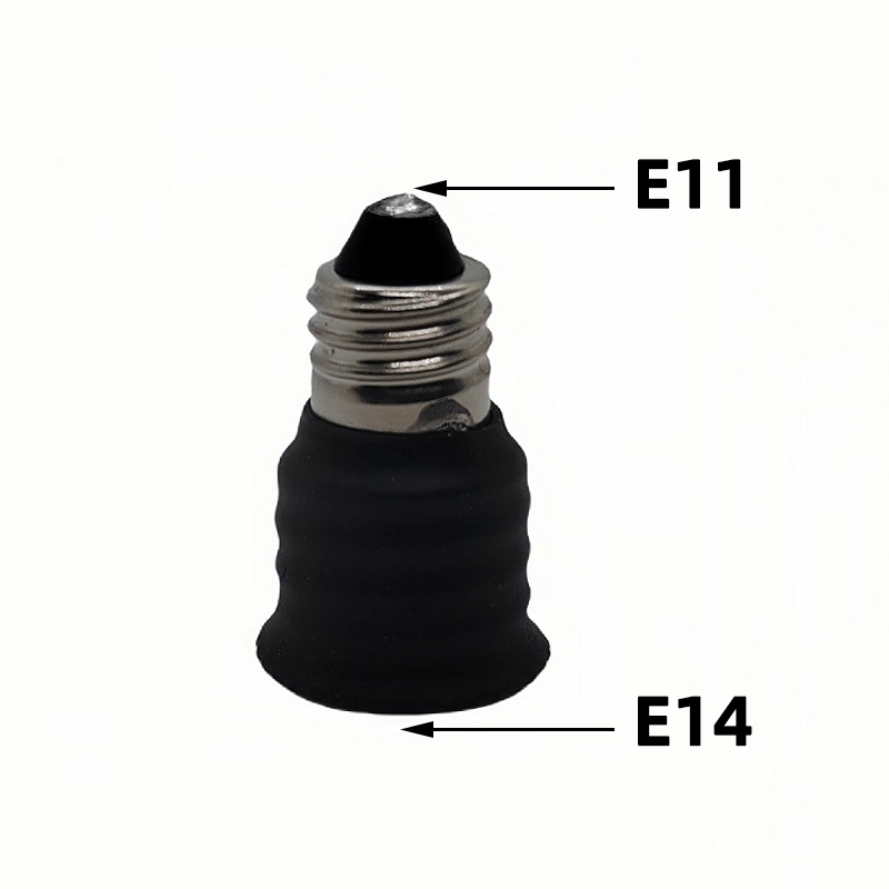 E10 e11 e12 e17 to E12 e11 e14eLight Socket adapter E10 to E12 Candelabra lamp holder converter,Install: GRAY / 2G7