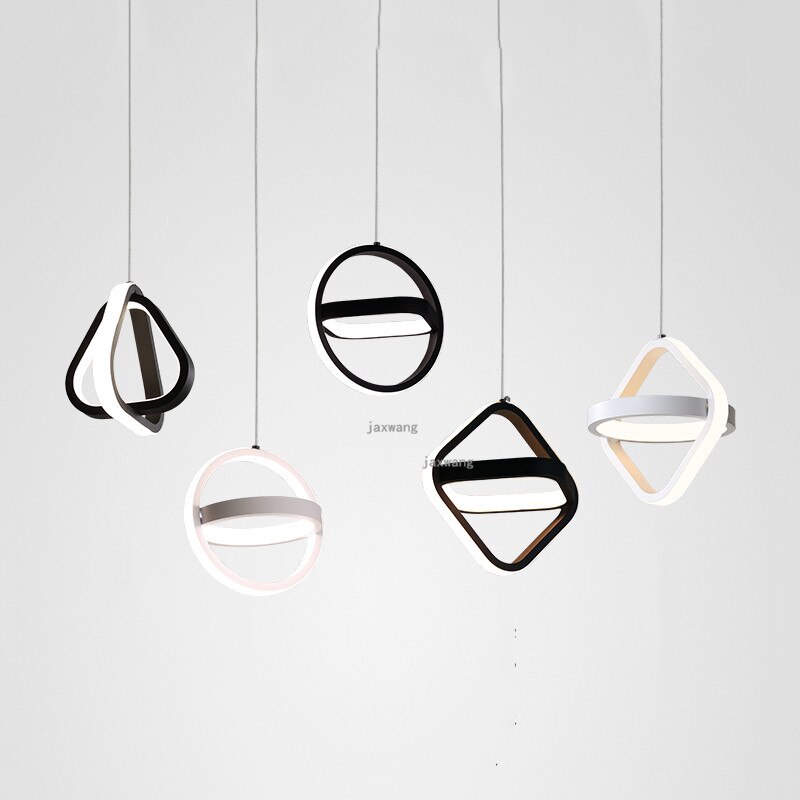 Moderne led belysning lysarmaturer restaurant pendel lys minimalistisk hjem stue pendel ophængt armatur