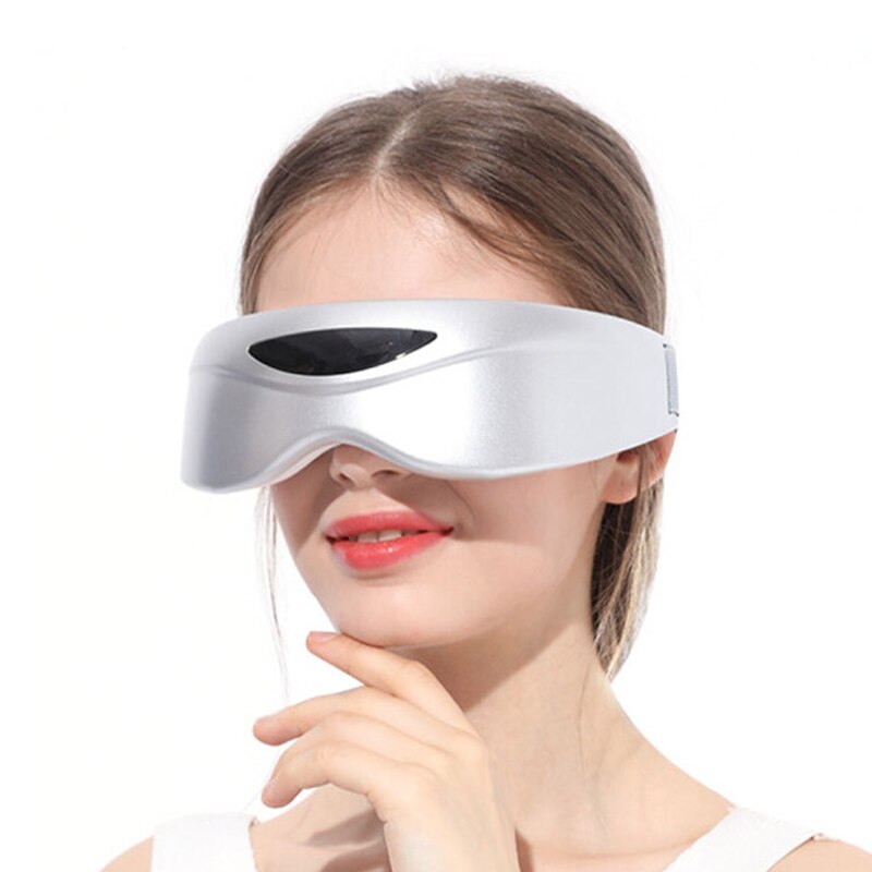 Infrared Induction Electric Eye Massager Child Student Charging Magnetic Therapy Massage Stainless Steel Buckle Eye Protector