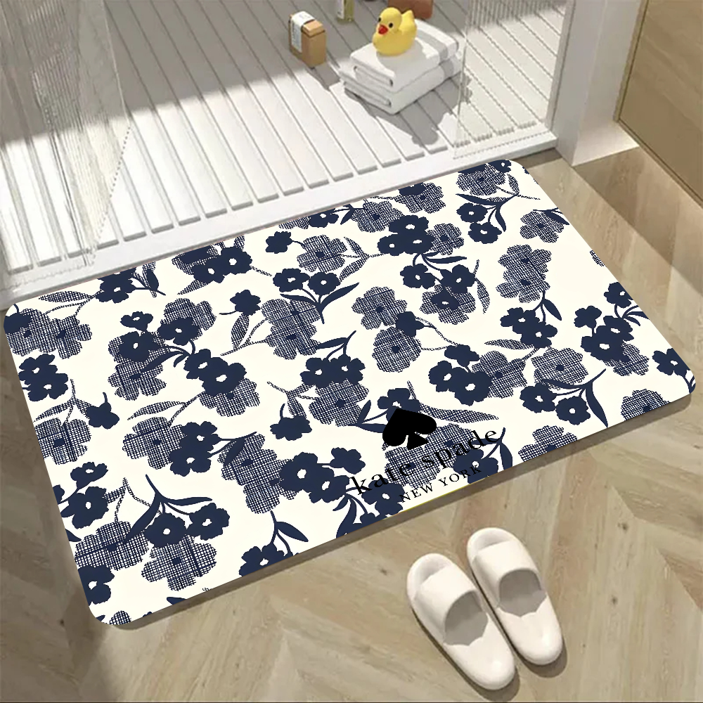Alfombrilla con patrón de pala Kate para el hogar, felpudos absorbentes, antideslizantes, suministros de decoración del hogar