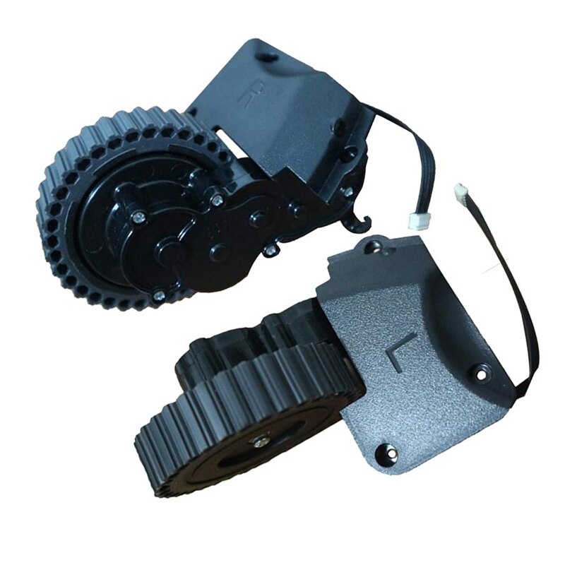 Set Of 2, L + R Motor Wheel For Ilife A4 A4S A40 A8 Vacuum Cleaners - Provide The Best Protection To Keep Your Vacuum Working In
