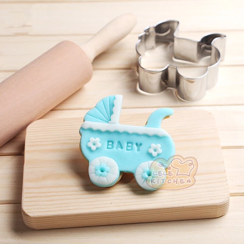 3D Pferd Cookie Cutter Edelstahl Ebene Kekse Werkzeug Backen Zubehör H331