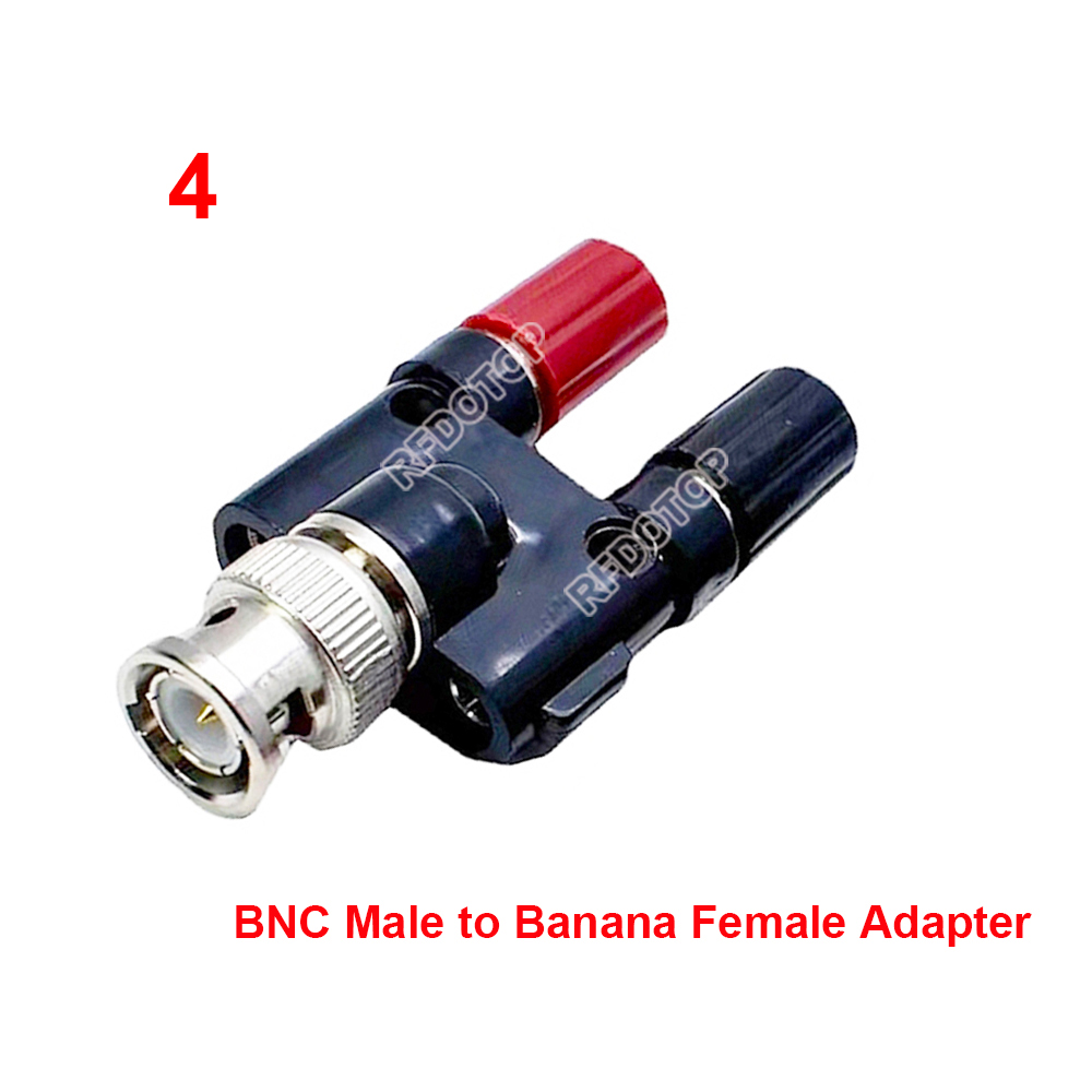 1 pc  q9 bnc to rca/banana /ts3,5mm plug/socket converter for av/tv/video/audio, rca-j to bnc male/female rf coax adapter: Multi
