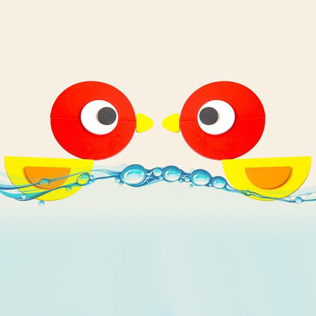 Wooden Model Blocks Tangram Puzzle Set Sorting Stackable Game for