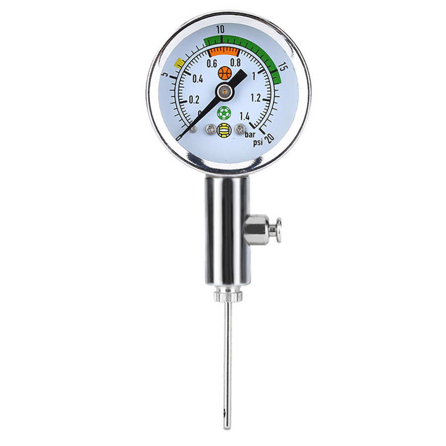 Ball air pressure gauge mini multifunksjonelt digitalt luftmanometer for basketball fotball ball volleyball sportsutstyr