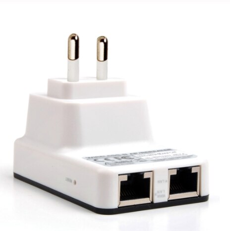 1 pièces sans fil-N routeur réseau QoS AP WIFI répéteur unique amplificateur prend en charge SSID amplificateur LAN Client pont 300Mbps: EU Plug