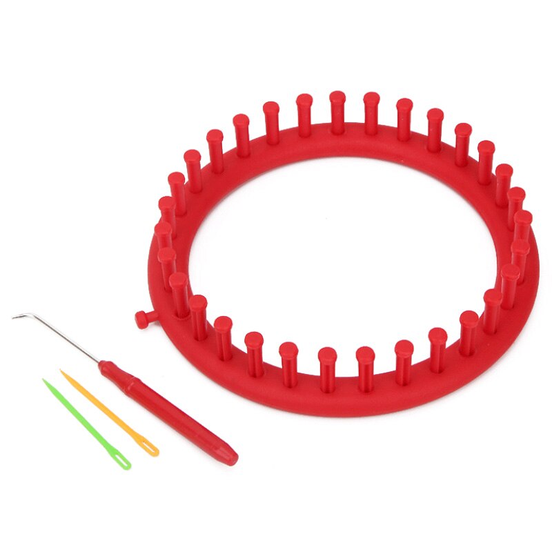 4 Size Kleurrijke Breien Machine Breien Loom Set Ronde Cirkel Hoed Knitter Wol Garen Naalden Haak Naaien Gereedschap Voor Hoeden sjaals