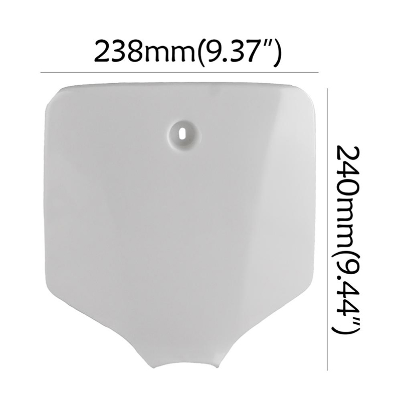 Motocykl tablica rejestracyjna przednia plastikowa osłona błotnika dla Kawasaki KLX110 KX65 110cc 125cc 150cc 250cc brud dół rower