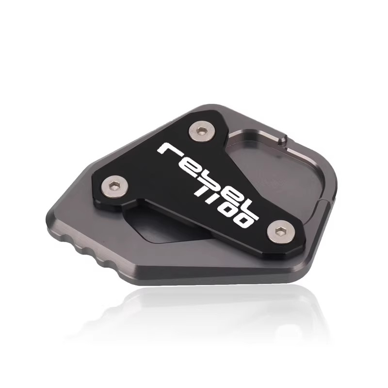 Motorrad CNC Tritte tand Fuß Seitenst änder Verlängerung kissen Unterstützung Vergrößerung platte für Rebellen cmx1100 cm1100 cmx