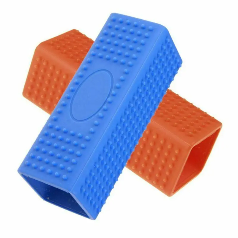 Brosse d'épilation pour animaux de compagnie, 1 pièce, épilation efficace pour chiens et chats, brosse de nettoyage efficace en caoutchouc creux en silicone