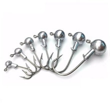 1g 2g 3g 4g 5g 10g 20g 22g 25g 28g crank Jig head hook fishing hook lead head Jig lure hard bait soft worm jig hook for fishing