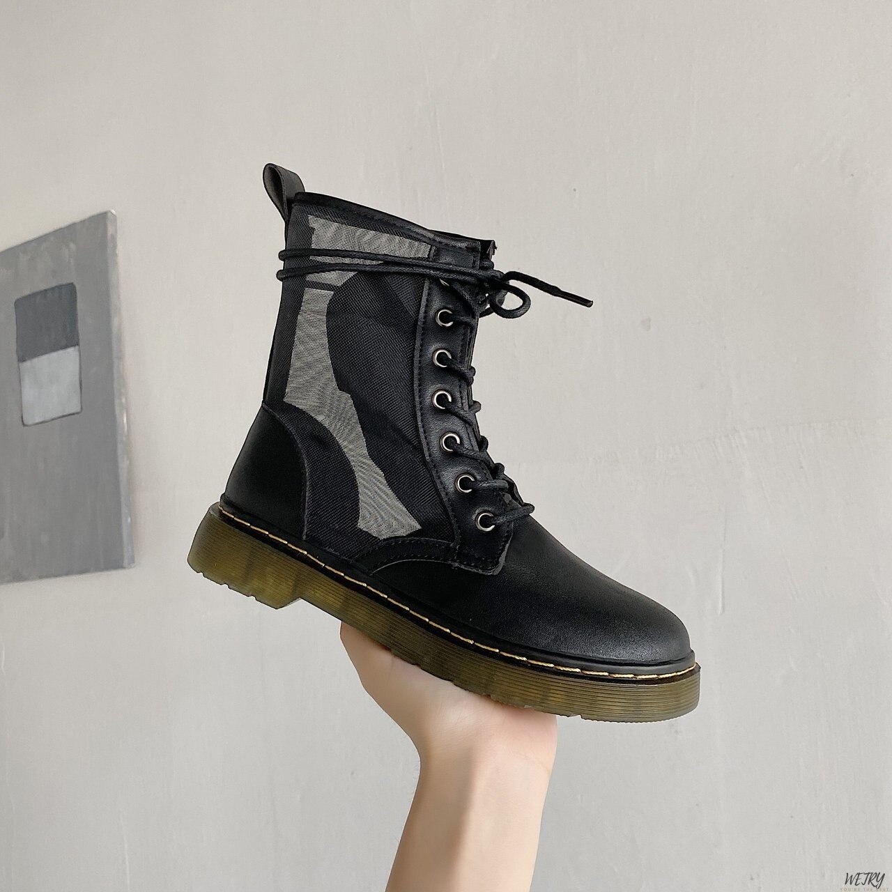 Sandalias de plataforma con cuña para mujer, zapatos femeninos de cáñamo de Color caramelo, informales, sin cordones, con correa cruzada, para verano