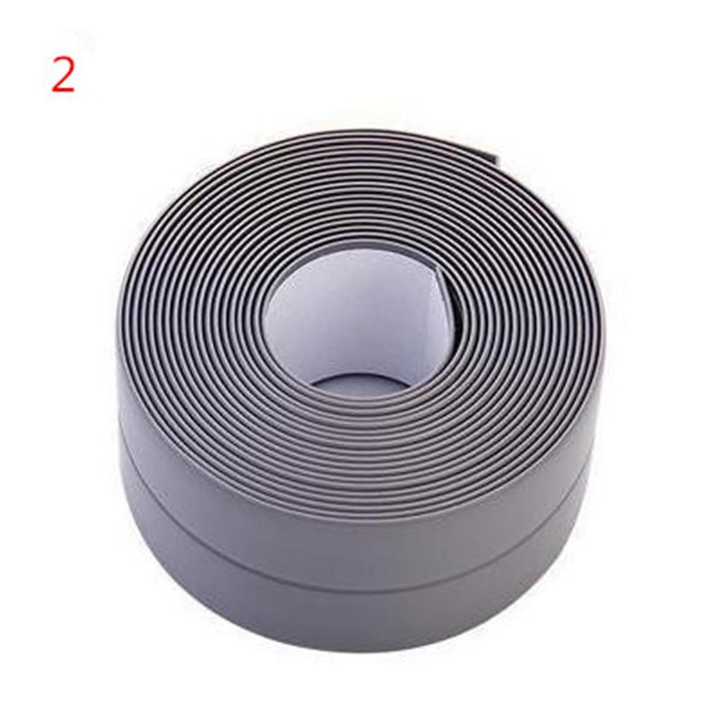 Wallpapers DIY Self Adhesive Wallpaper Borders Wall Sticker PVC Wallpaper Wall Paper Kitchen Floor Papel Pintado: Grey