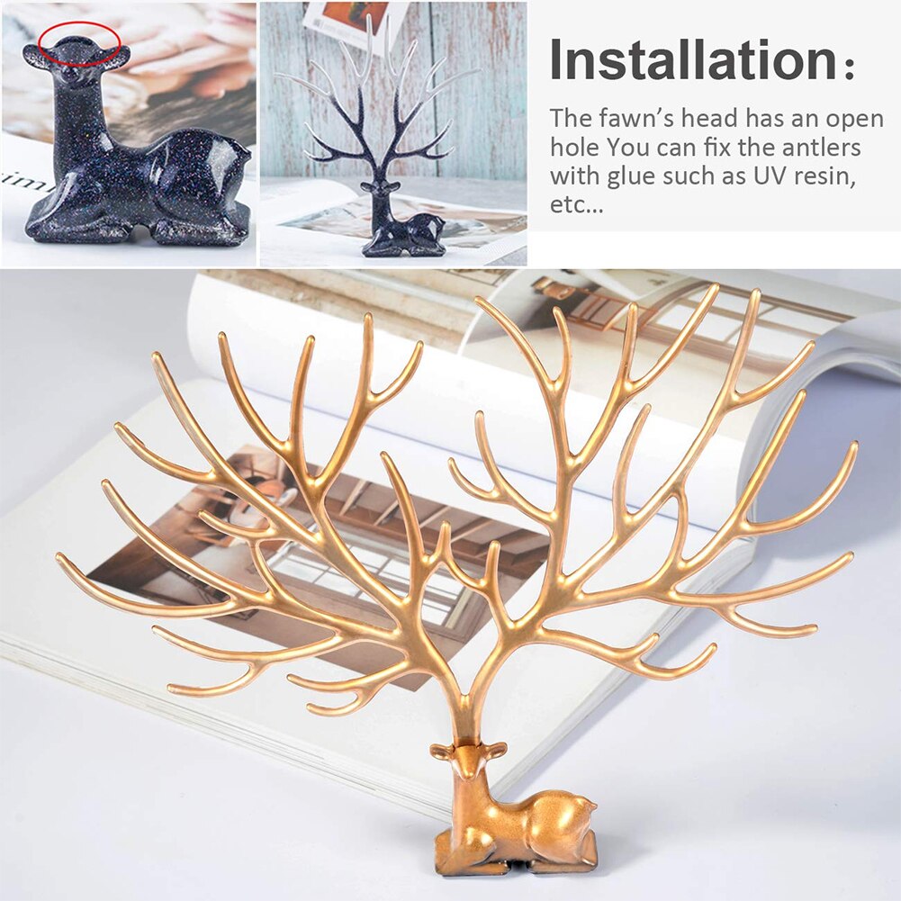 For Crafts Epoxy Resin Durable Kids Adults Beginners DIY Fast Demoulding Desktop Ornament Casting Silicone Mold Multifunction