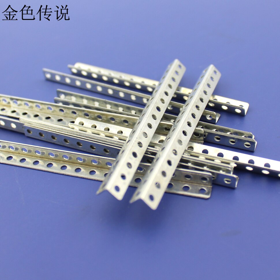 Right Angle Irons Porous Iron Sheets diy Model Accessories Hole Angle Iron Brackets Mini Long Angle Code L Shape