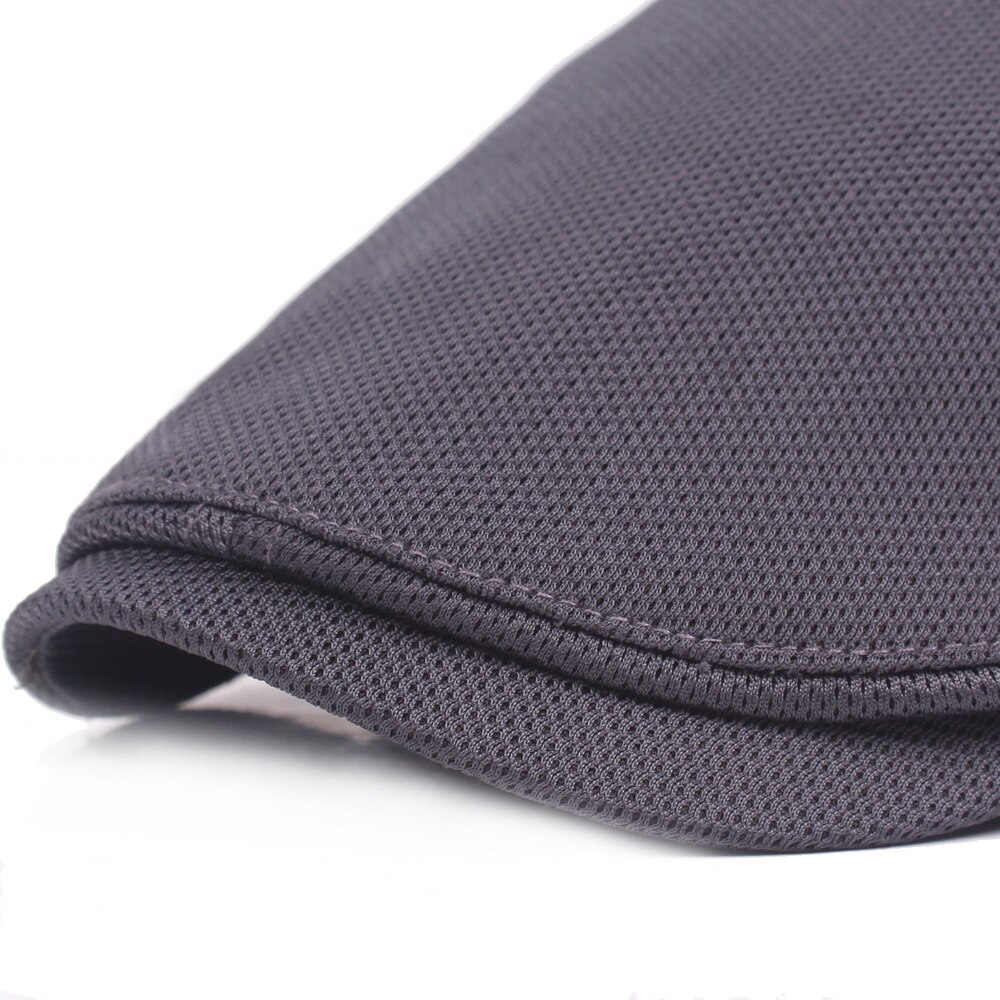 Gorra de malla transpirable para hombre y mujer, gorro de malla transpirable para caballero, gorra de caballero, ropa de calle, sombrero de Golf, gorras planas, sombreros de ornitorrinco,