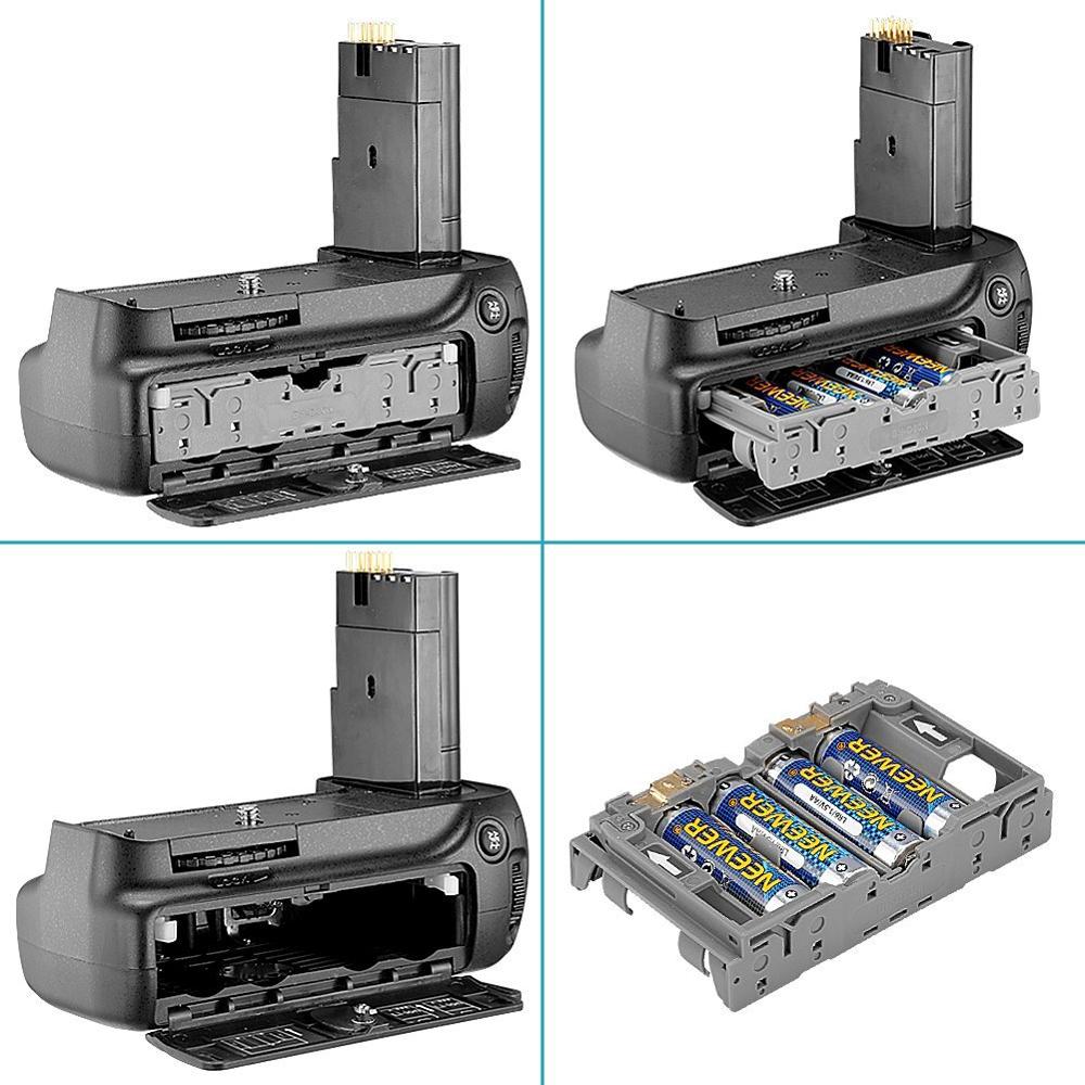 JINTU Batterie Griff D90 + 2 stücke EN-EL3e Batterie + Halfter für Nikon D90 D80 DSLR SLR Kamera Ersatz MB-D80