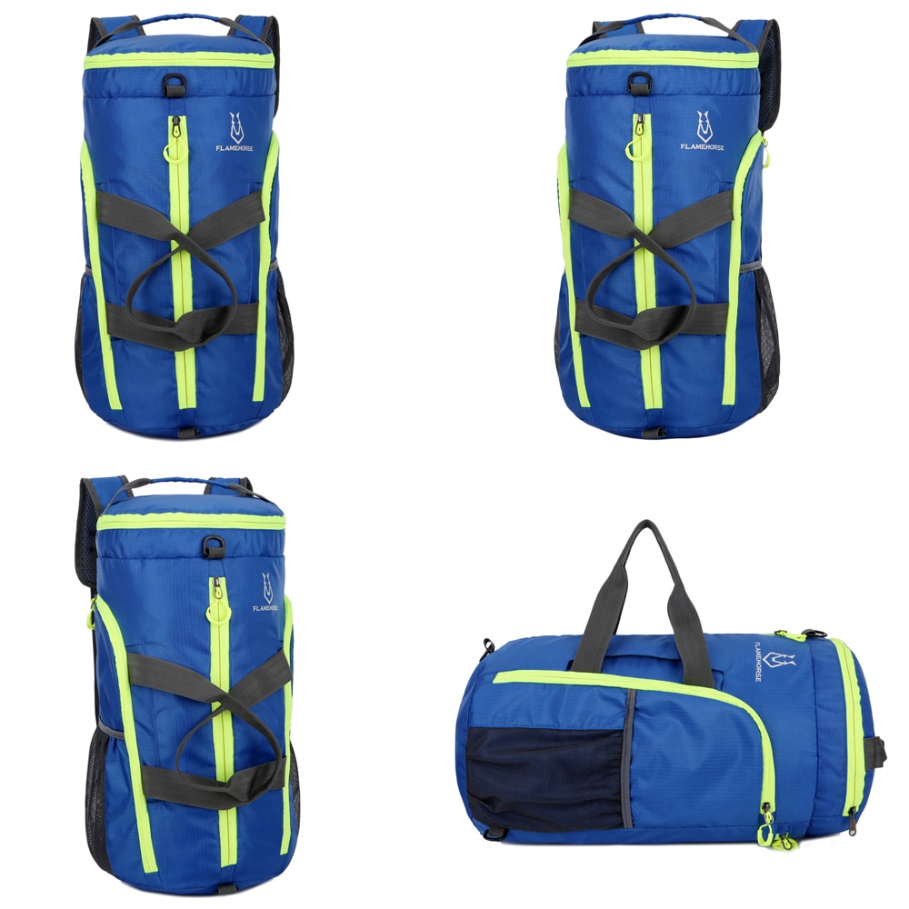 Ultralight Backpack Travel Duffel Gym Sports Duffel Bag Outdoor Camping Hiking Travel Foldable Backpack Shoulder Bag Handbag