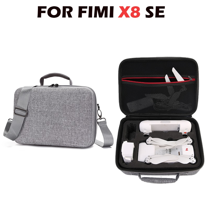 Fimi  x8 se drone tasker eva hård opbevaringsetui til xiaomi fimi  x8 se rc quadcopter bærer bærbar taske beskytte tilbehør