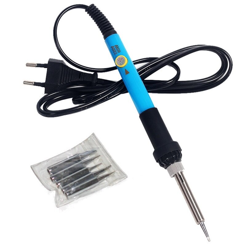 5 In1 220V 60W Adjustable Temperature Electric Soldering Iron Internal Heating Solder Station Repair Tool With 5 Tip