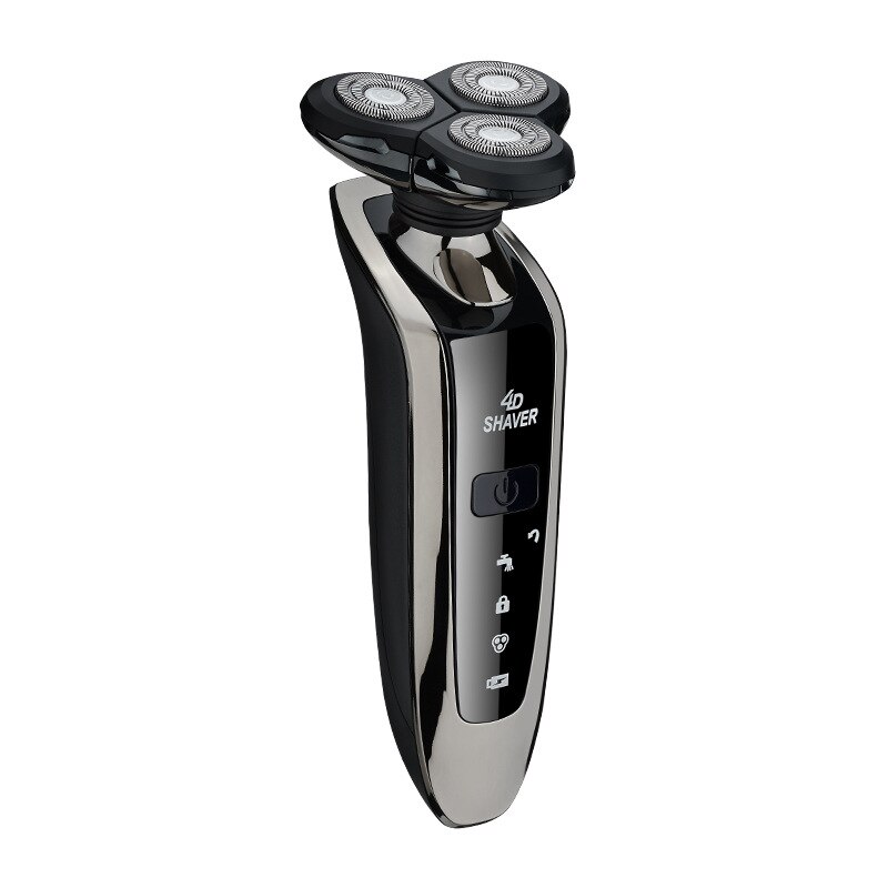 Elektrisk barbermaskine til mænd skægtrimmer genopladelig roterende razoripx 7 vandtæt trådløs ansigtsbarberingsmaskine: A1