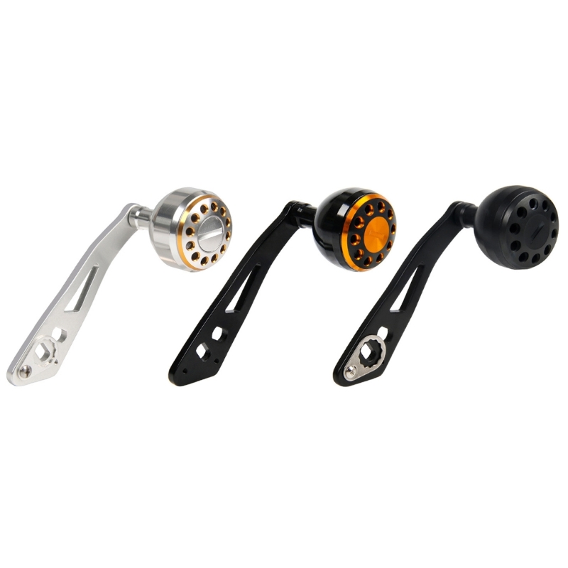 carrete pesca, eléctrico, perilla Metal para Baitcasting, agarre Micro Jigging, balancines, piezas para