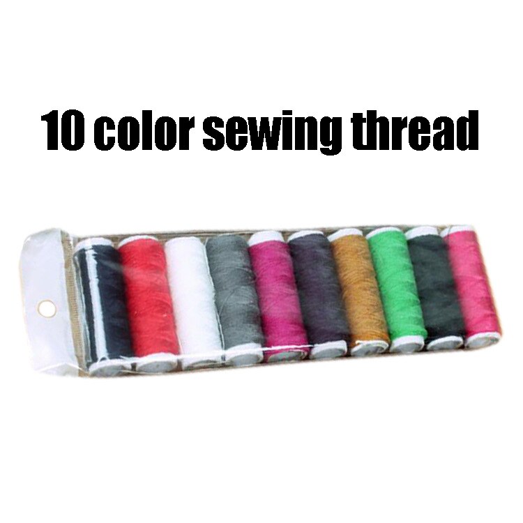 1Set Mini portátil de costura Manual y máquina de coser threadSimple operación herramientas de costura tela mano costura herramienta ZXH