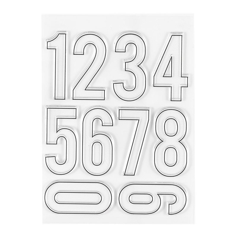 timbre clair anglais 2024, Sentiments mensuels de février, timbres transparents pour bricolage, Scrapbooking/Album Photo, tampons de décoration: Violet