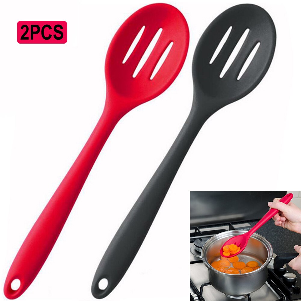 2 stk middag hull ss silikon baking kjøkken tilbehør buffet servise varmebestandig fest servering non stick blanding