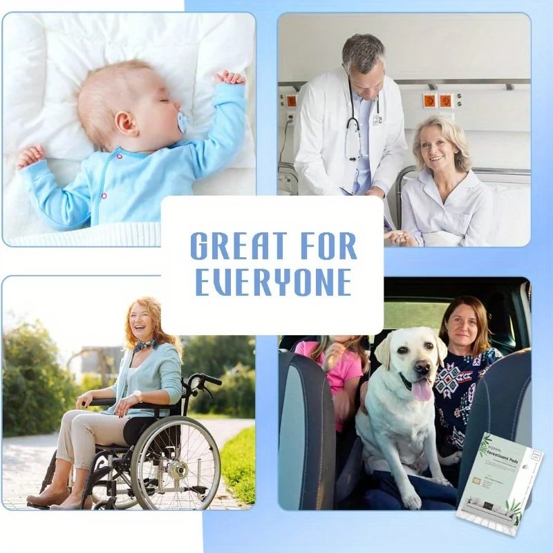 1pc Reusable Non-Slip Bed Pad - Thick Cushioned Washable Mattress Protector for Adults, Elderly & Pets, Durable Bedding, Soft