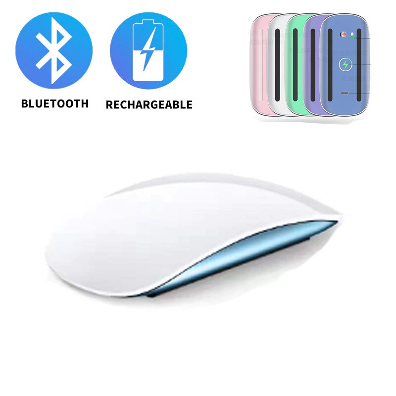 Magic Mouse Touch Opladen Bluetooth Muis Geschikt Voor Laptop Apple Ipad Stijl Draadloze Muis In Plaats Voor Iphone Muis