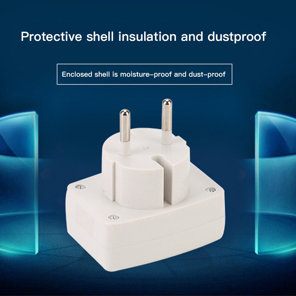 Ac 110V-220V Digitale Voltmeter Eu Us Plug Volt Meter Socket Voltage Tester Lcd Voltage Meter Header DM55-1 Voltage Meten