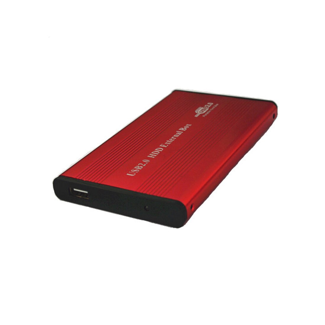USB 2.0 portable IDE Port disque dur boîtier boîtier boîtier externe 2.5 pouces HDD boîte Caddy en alliage d'aluminium pour ordinateur portable PC