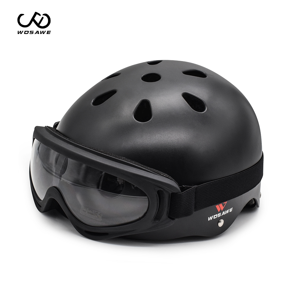 WOSAWE Bike Cycling Sport Helmet Cycling Safety Protect Helmet Skating Skateboard Adult Children Protective Bicycle Helmets