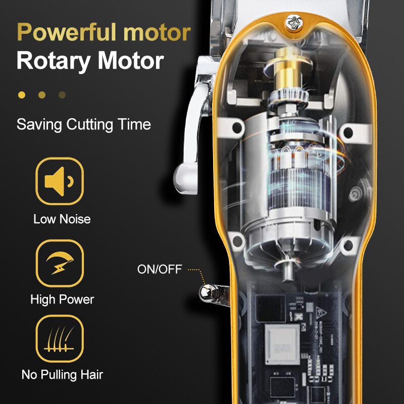 Tondeuse à cheveux professionnelle pour hommes, rasoir électrique multifonctionnel, coupe de cheveux, JM104, nouveauté