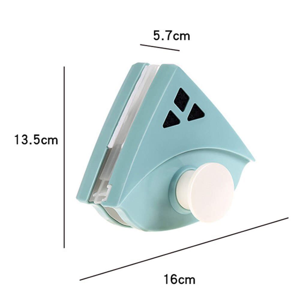 Magnetische Ruitenwisser Glas Cleaner Brush Tool Double Side Magnetische Borstel Vensterglas Borstel Voor Wassen Huishoudelijke Schoonmaken Tool