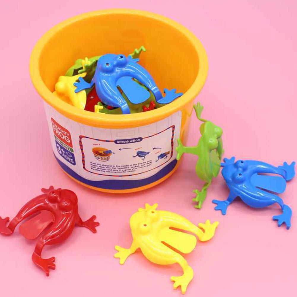 Springen Kikker Bounce Speelgoed Kinderen Stress Reliever Speelgoed Hand-oog Coördinatie Training Spelletjes Kids Speelgoed